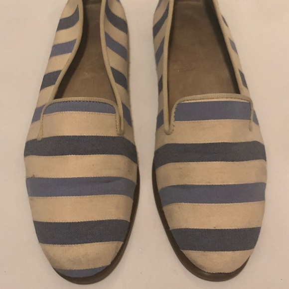AEROSOLES Shoes - Striped Slip-on Flats